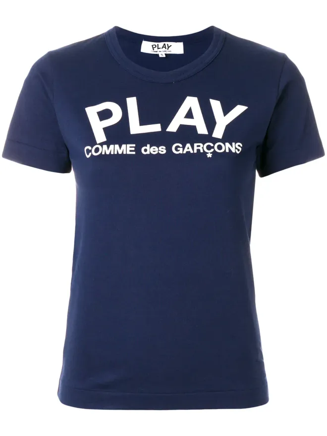 COMME des GARÇONS PLAY Comme Des Garçons Play スリムフィット ロゴTシャツの商品画像