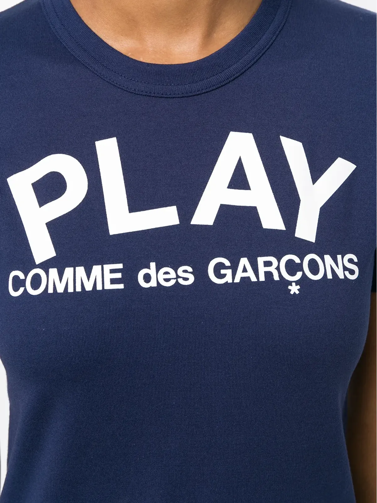 Comme Des Garçons Play スリムフィット ロゴTシャツ - 画像5