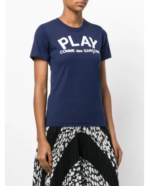 Comme Des Garçons Play スリムフィット ロゴTシャツ - サムネイル3