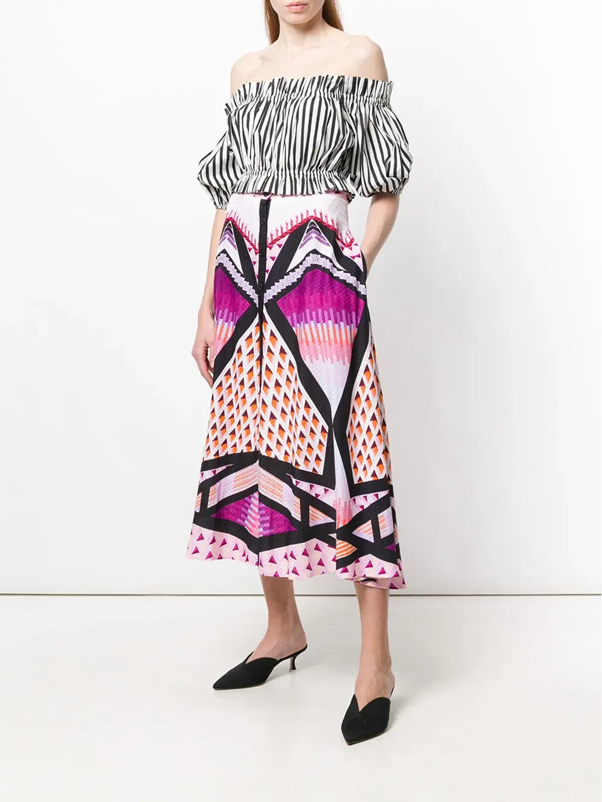 Temperley London サンライズスカート - 画像2