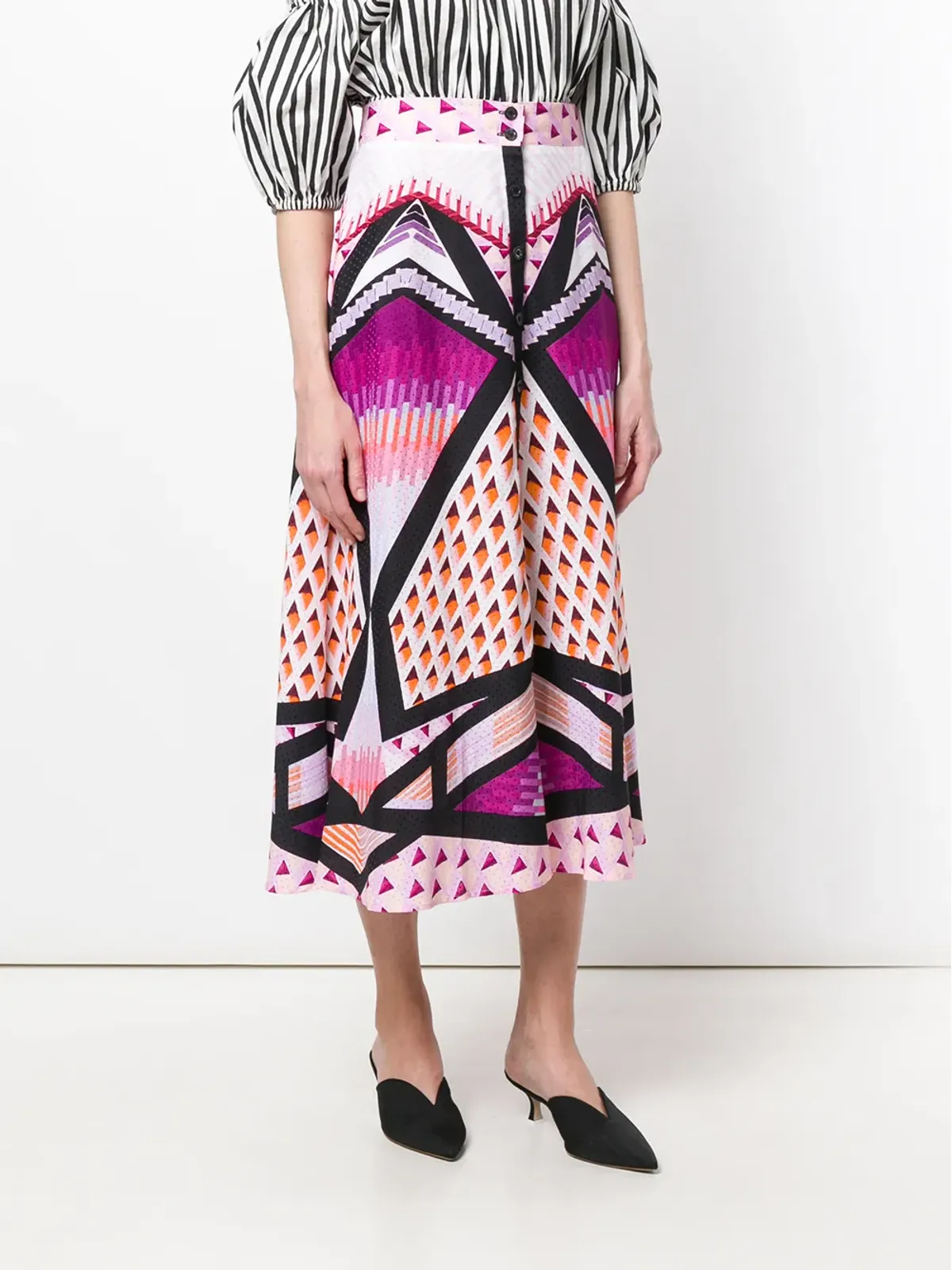 Temperley London サンライズスカート - 画像3