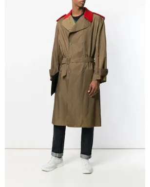 Jean Paul Gaultier Pre-Owned コントラストディテールのトレンチコート - サムネイル2