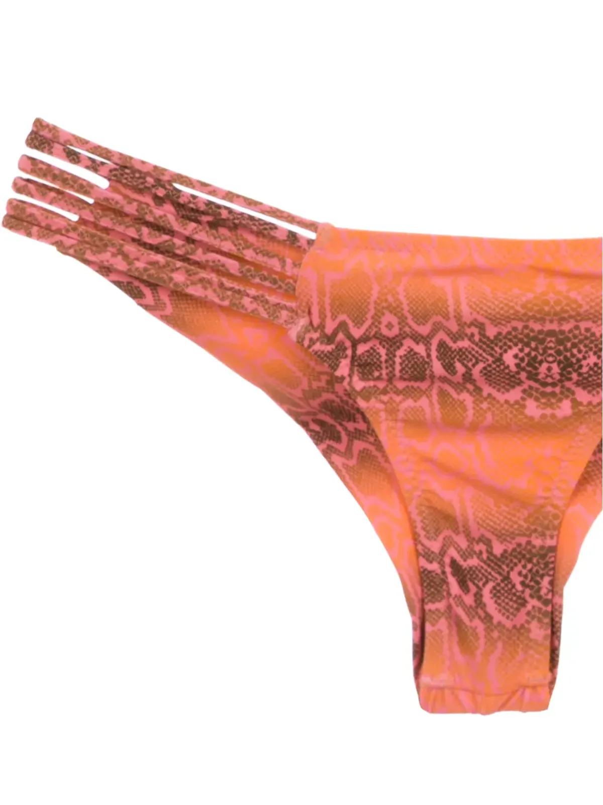 Amir Slama プリント三角トップビキニセット イエロー - 画像5