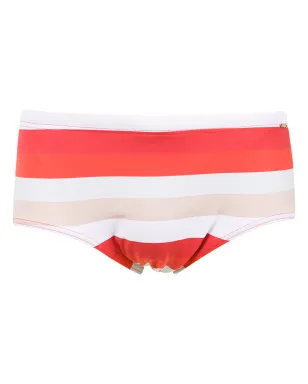 Amir Slama striped swim briefs - Red - サムネイル1