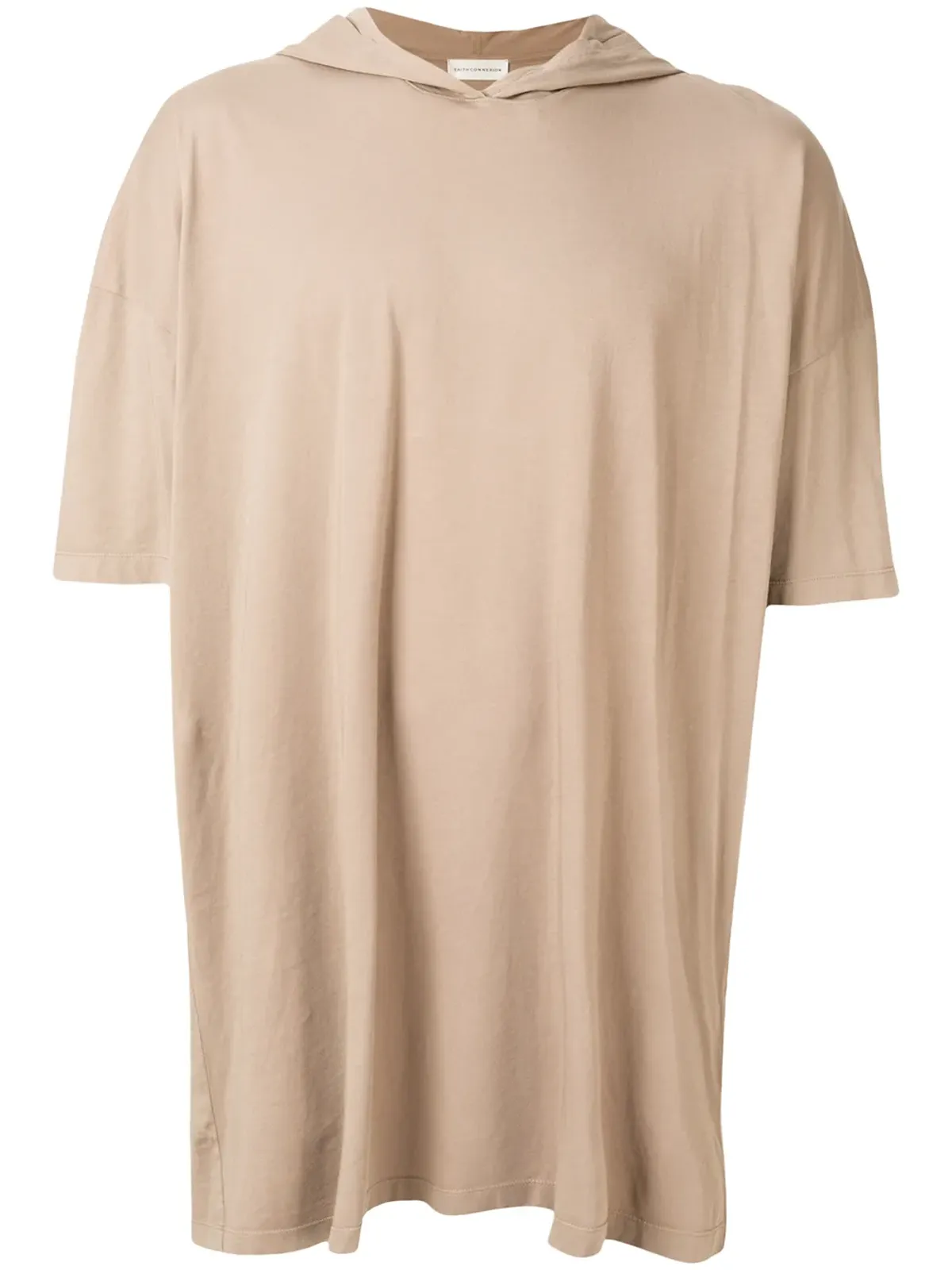 Faith Connexion オーバーサイズ フード付き タグ付き Tシャツ - 画像1