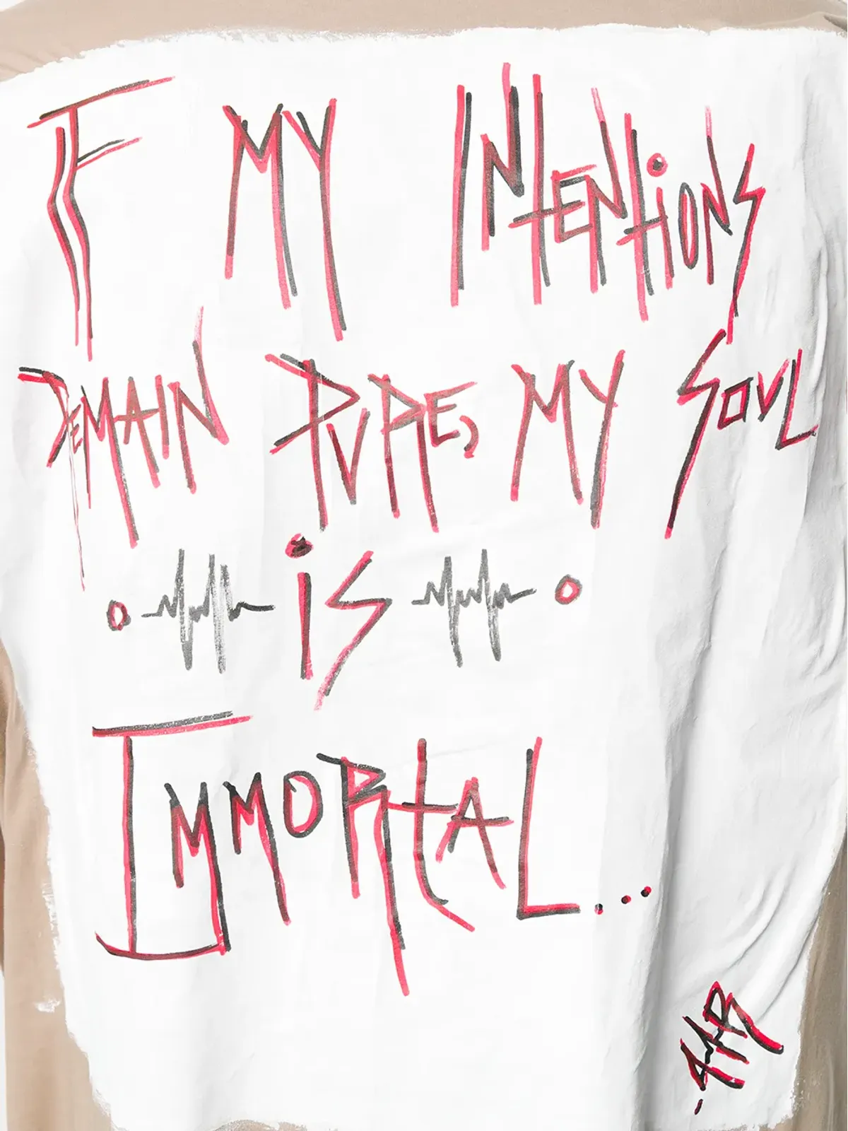 Faith Connexion オーバーサイズ フード付き タグ付き Tシャツ - 画像5