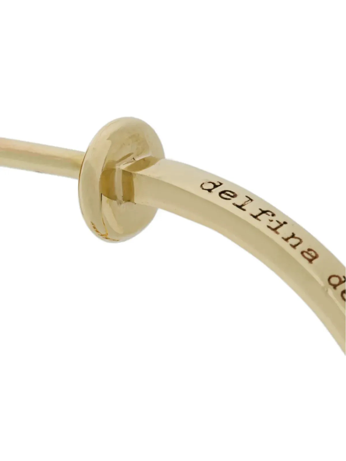 Delfina Delettrez Gold Vein イヤリング - 画像4