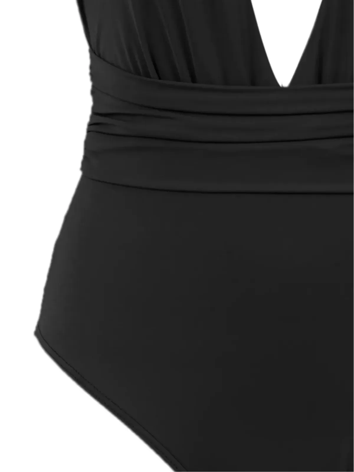 Brigitte Cida swimsuit - Black - 画像4