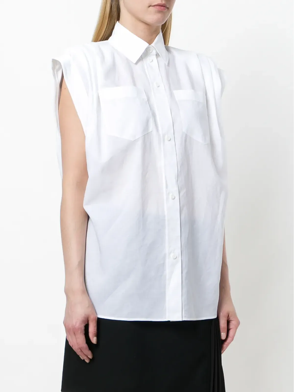 Givenchy 構造的ショルダーシャツ - 画像3