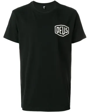 Deus Ex Machina オーバーサイズ ロゴTシャツ（ブラック） - サムネイル1