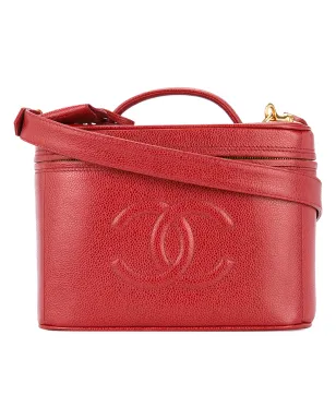 CHANEL Pre-Owned ショートコスメティック ロゴ トートバッグ - サムネイル1