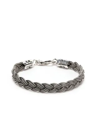 Emanuele Bicocchi 編み込みチェーン ブレスレット - サムネイル2