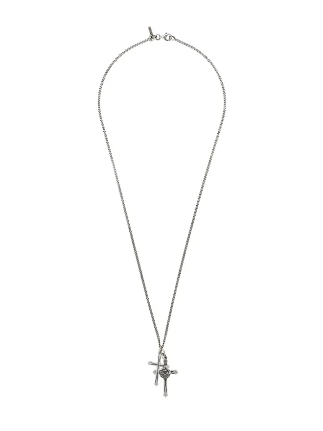 Emanuele Bicocchi Emanuele Bicocchi クロス ペンダント ネックレスの商品画像