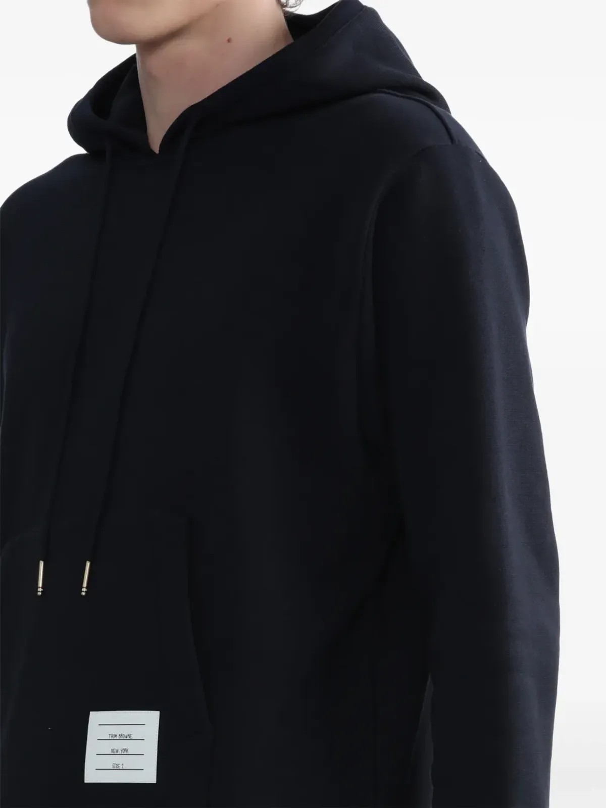 Thom Browne RWBストライプ ループバック フーディー - 画像5