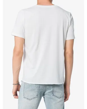 Saint Laurent ロゴプリント Tシャツ - White - サムネイル4