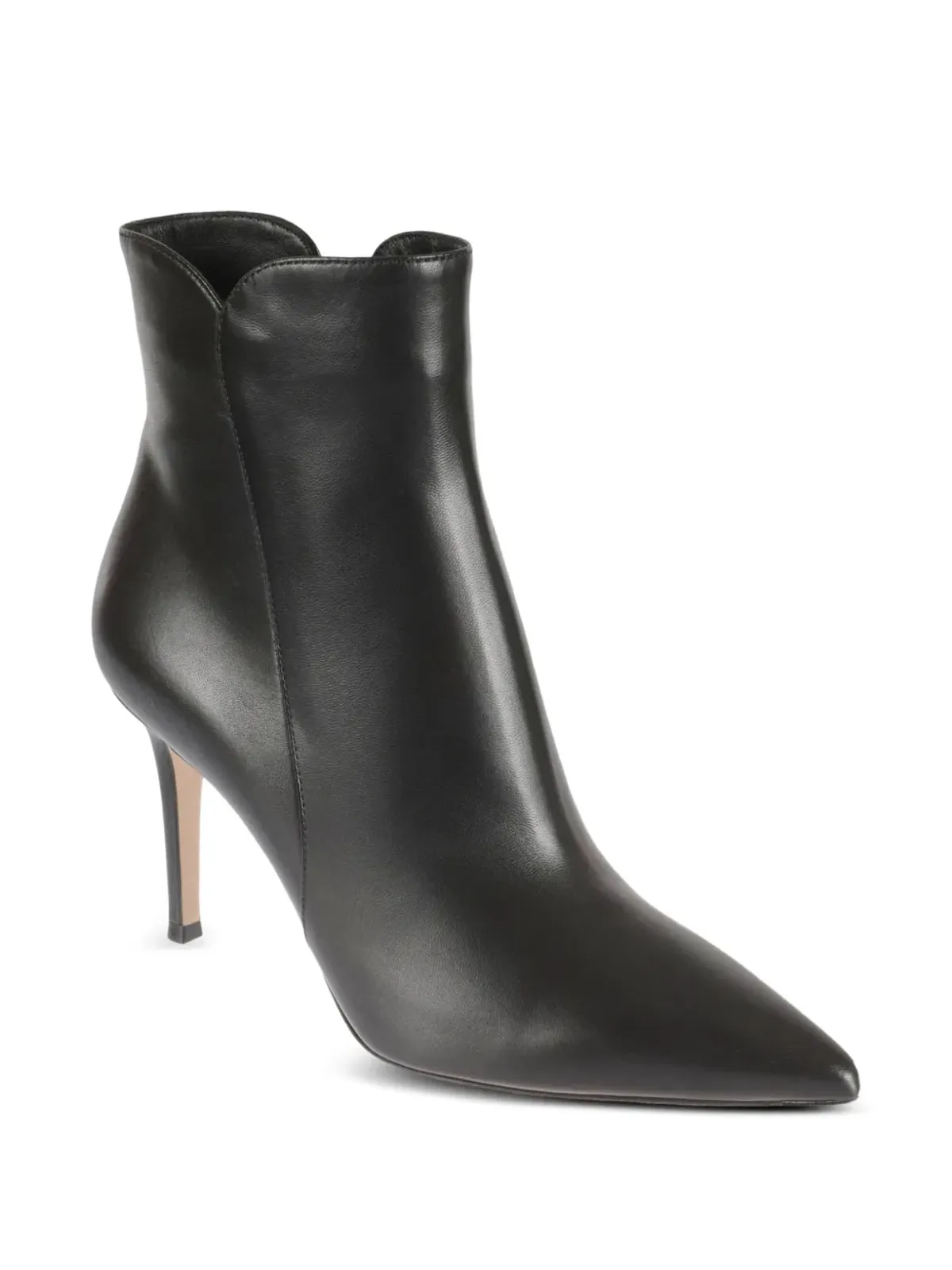 Gianvito Rossi Levy レザー アンクルブーツ - 画像2