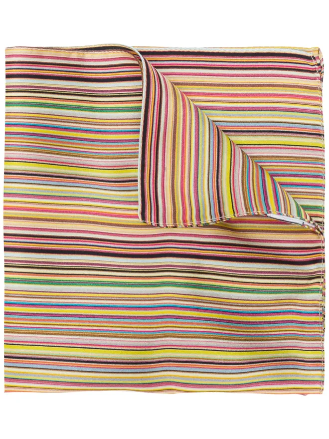 Paul Smith Paul Smith ストライプ柄ハンカチの商品画像