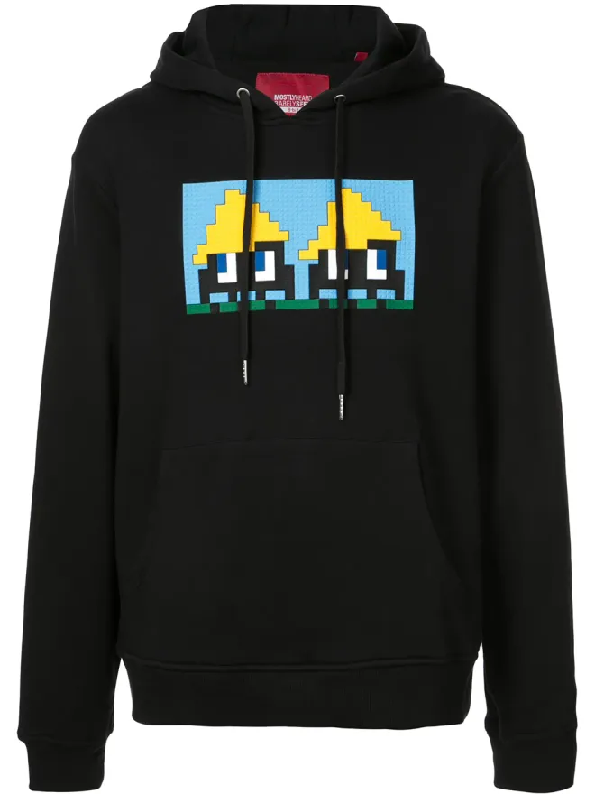 Mostly Heard Rarely Seen 8-Bit Mostly Heard Rarely Seen 8-Bit イエロー帽子付きフーディーの商品画像