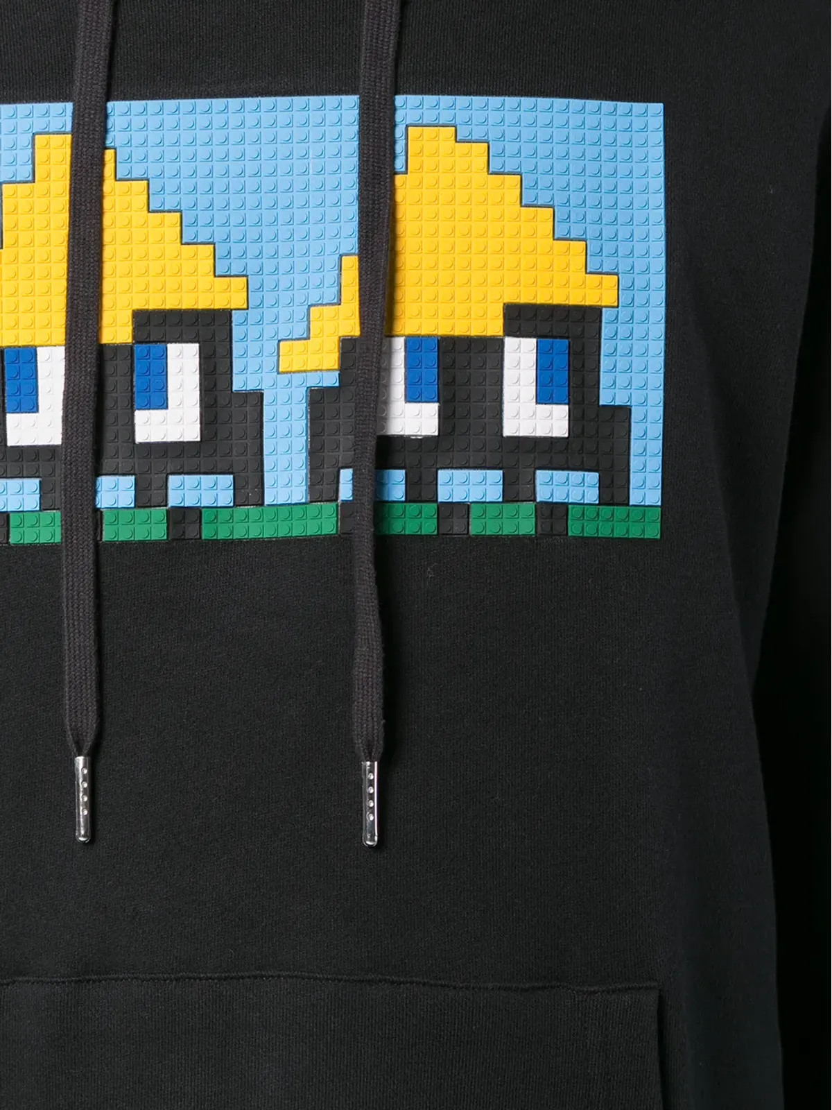 Mostly Heard Rarely Seen 8-Bit イエロー帽子付きフーディー - 画像5