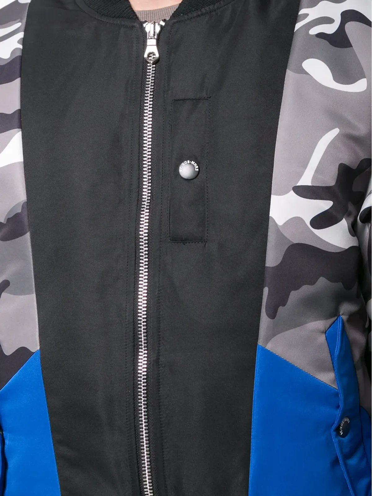 Mostly Heard Rarely Seen camouflage print bomber jacket - Black - 画像5