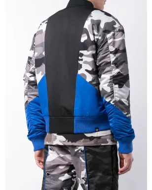 Mostly Heard Rarely Seen camouflage print bomber jacket - Black - サムネイル4