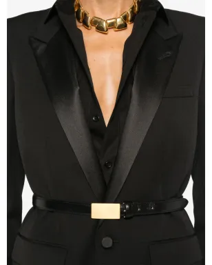 Saint Laurent シングルブレスト タキシードジャケット - サムネイル5