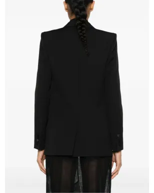 Saint Laurent シングルブレスト タキシードジャケット - サムネイル4