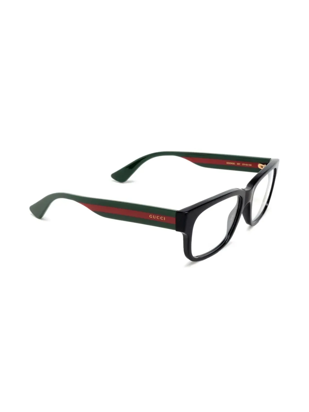 Gucci Eyewear 長方形フレームのメガネ - 画像2