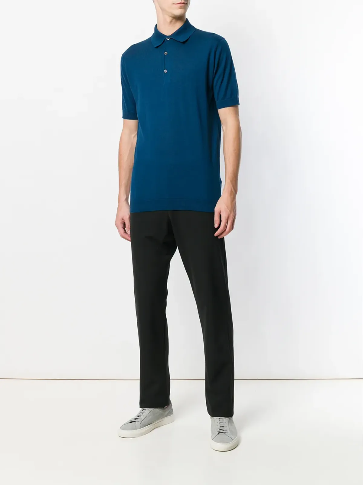 John Smedley アドリアン ポロトップ - 画像2