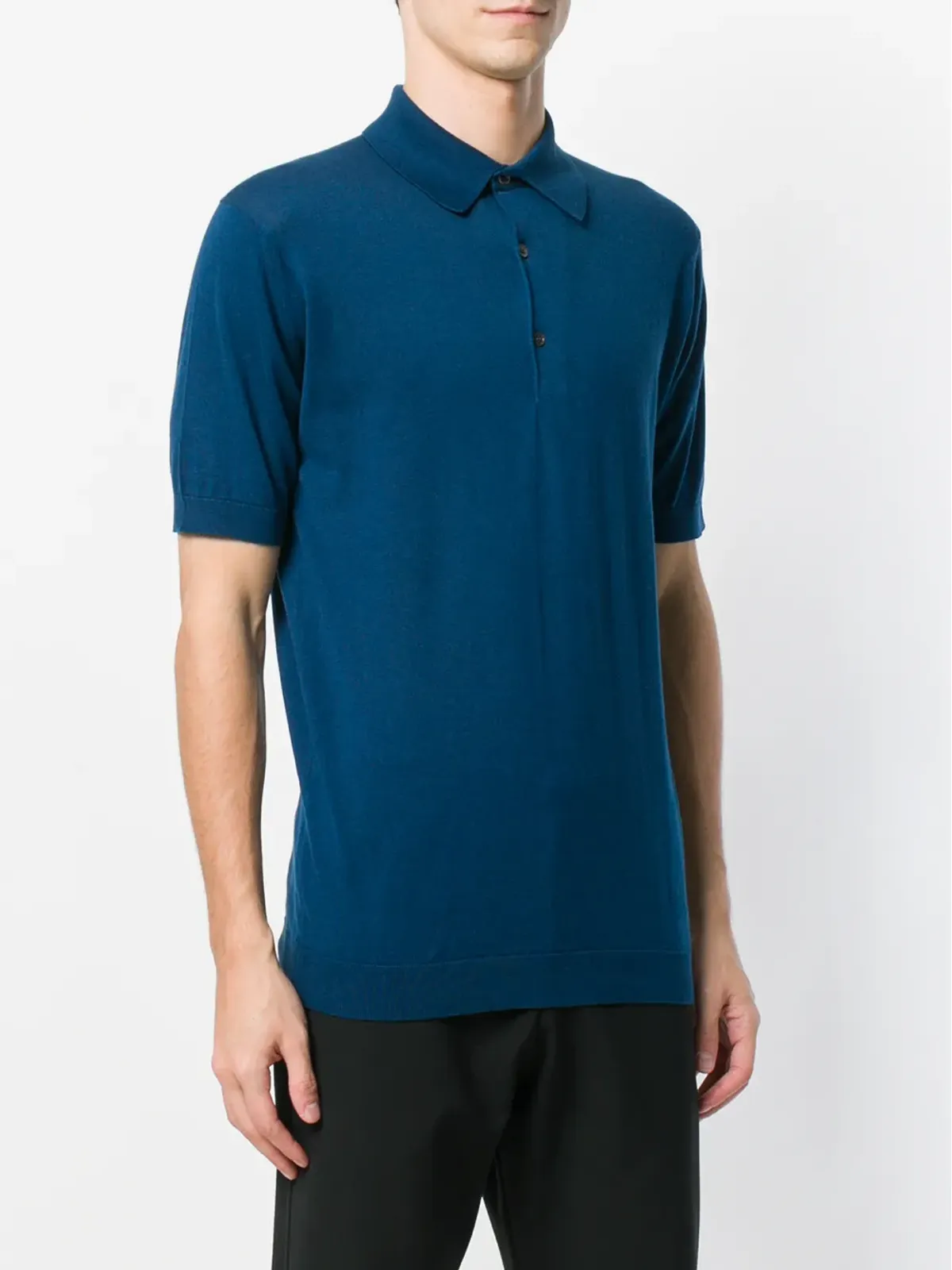 John Smedley アドリアン ポロトップ - 画像3