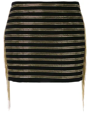 Balmain チェーン付きスカート - サムネイル1