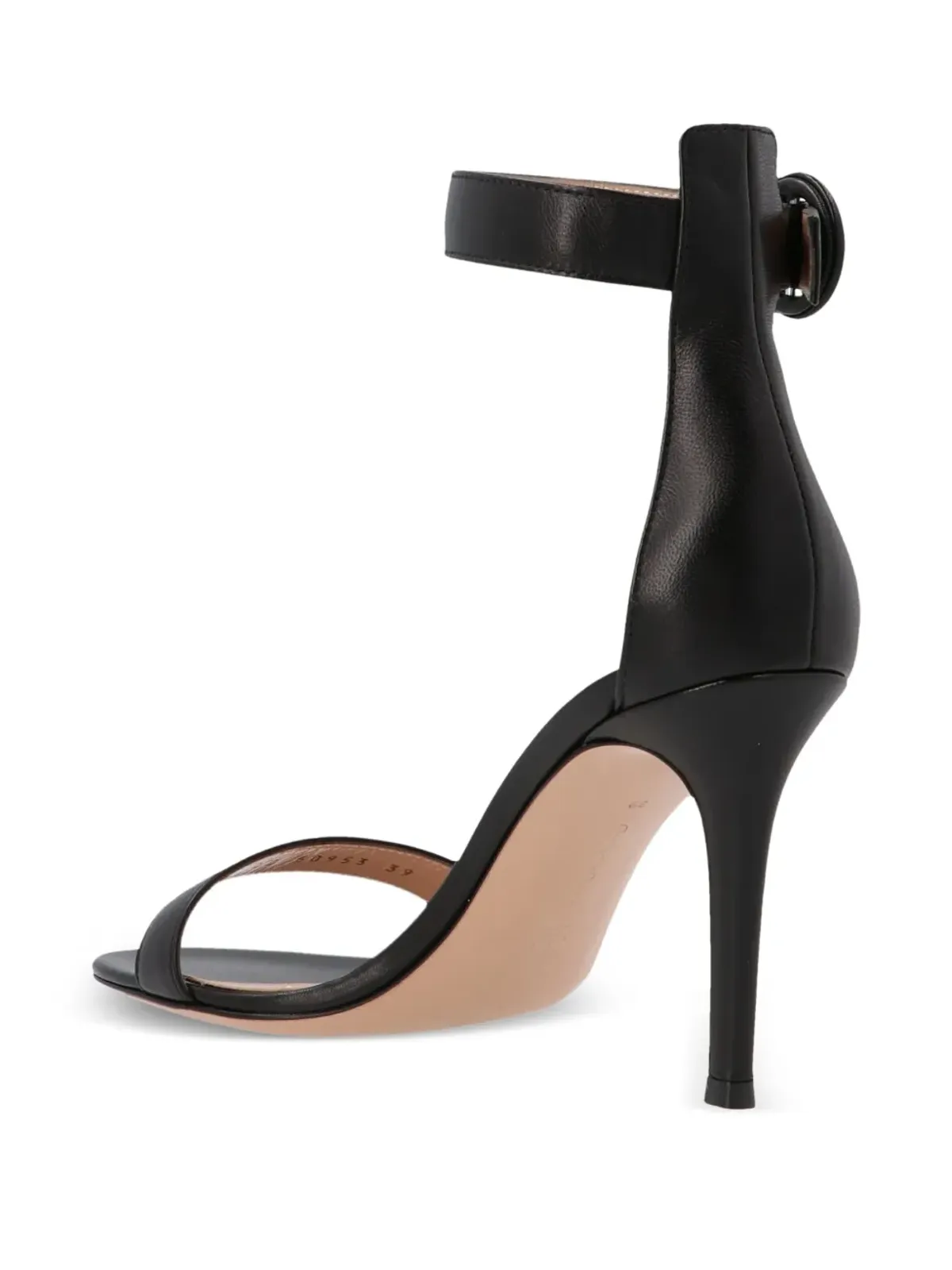 Gianvito Rossi Portofinoサンダル ブラック - 画像3