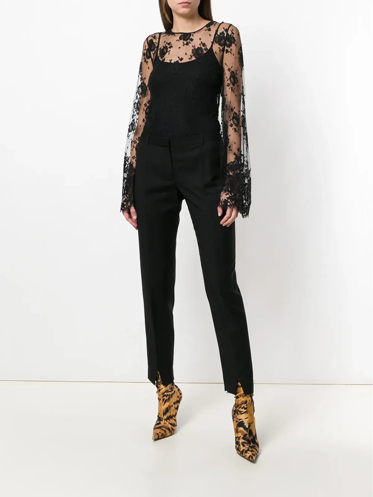 Givenchy テーラードフィットパンツ - Black - 画像2