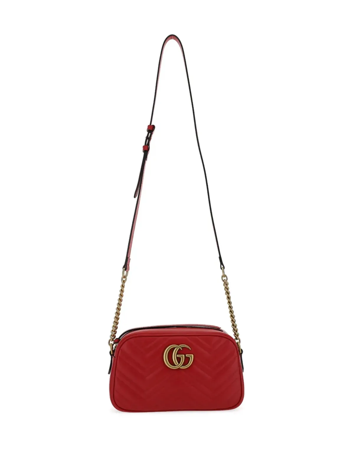 Gucci マーモント ショルダーバッグ - レッド - 画像3