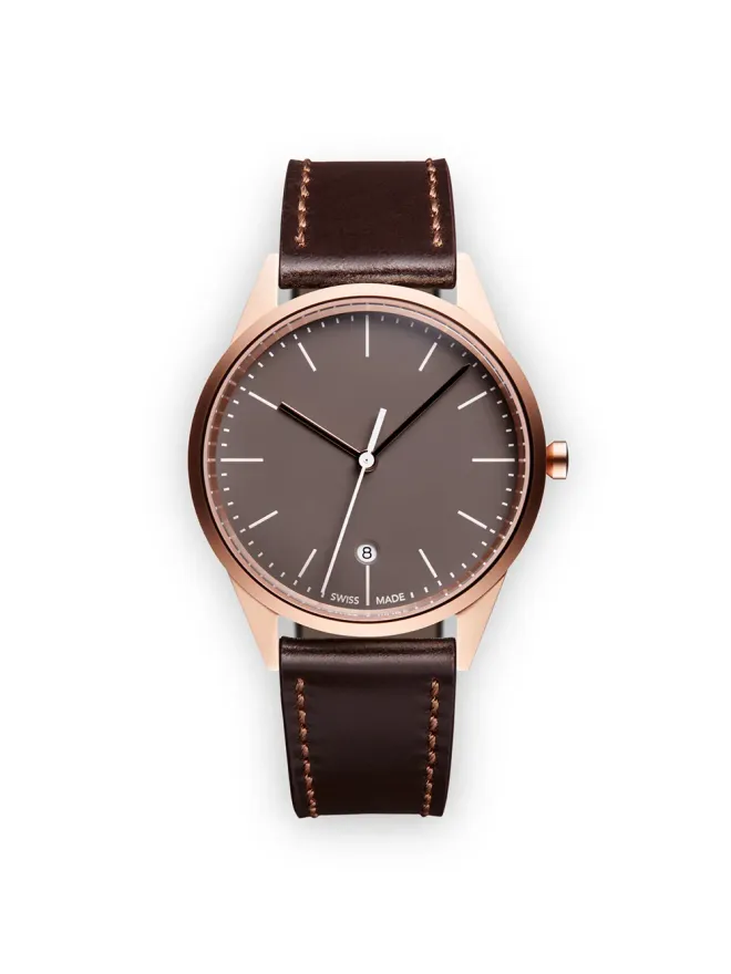 Uniform Wares Uniform Wares C36 Date watch - Brownの商品画像