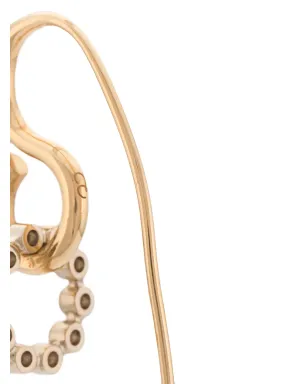 Charlotte Chesnais Swing Unit ダイヤモンド片耳ピアス 18ktイエローゴールド - サムネイル4