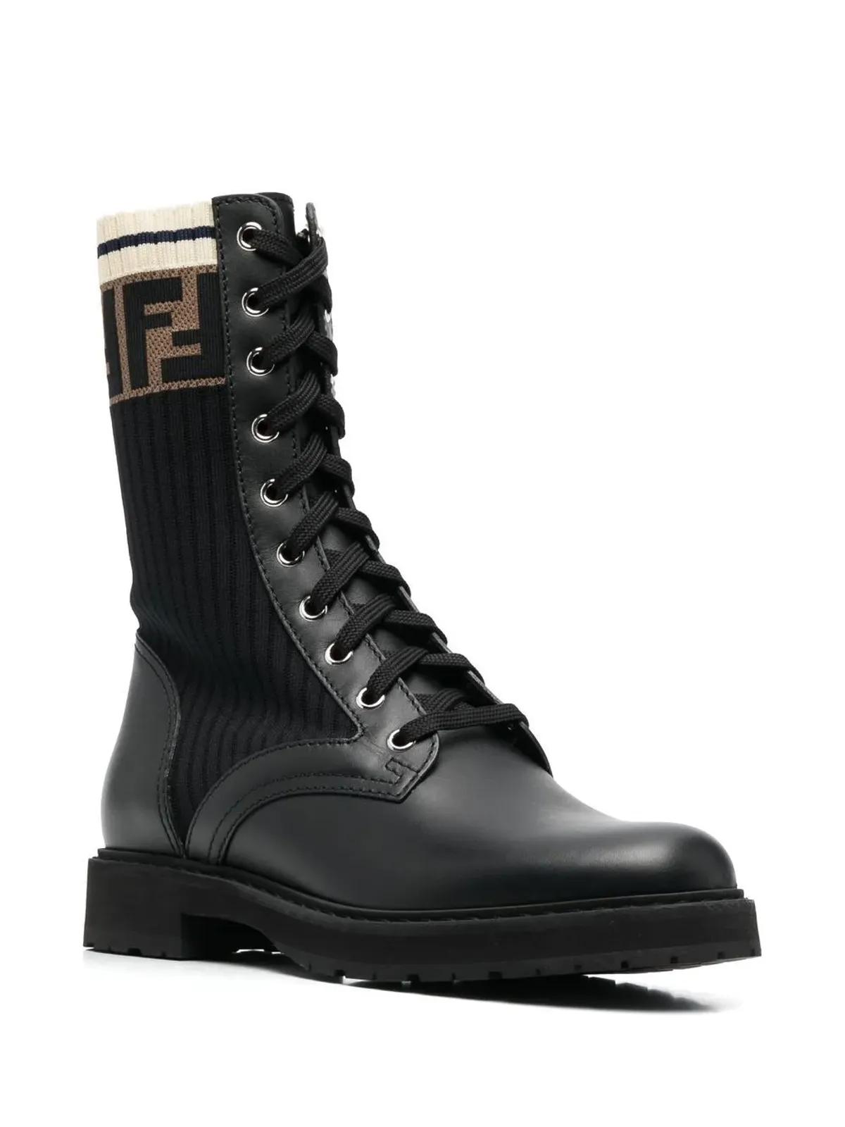 FENDI Rockoko コンバットブーツ - 画像2