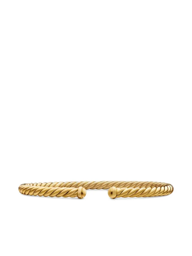 David Yurman David Yurman 18kt Yellow Gold モダン ケーブルスピラ ブレスレットの商品画像