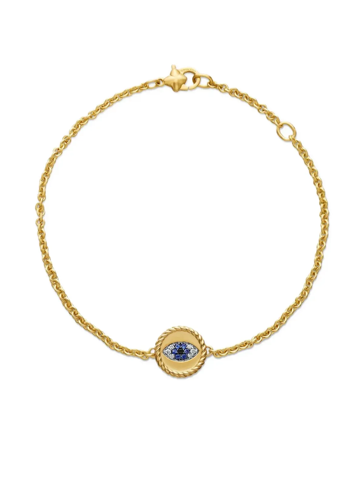 David Yurman Cable Collectibles Evil Eye パヴェ ブレスレット - 画像5