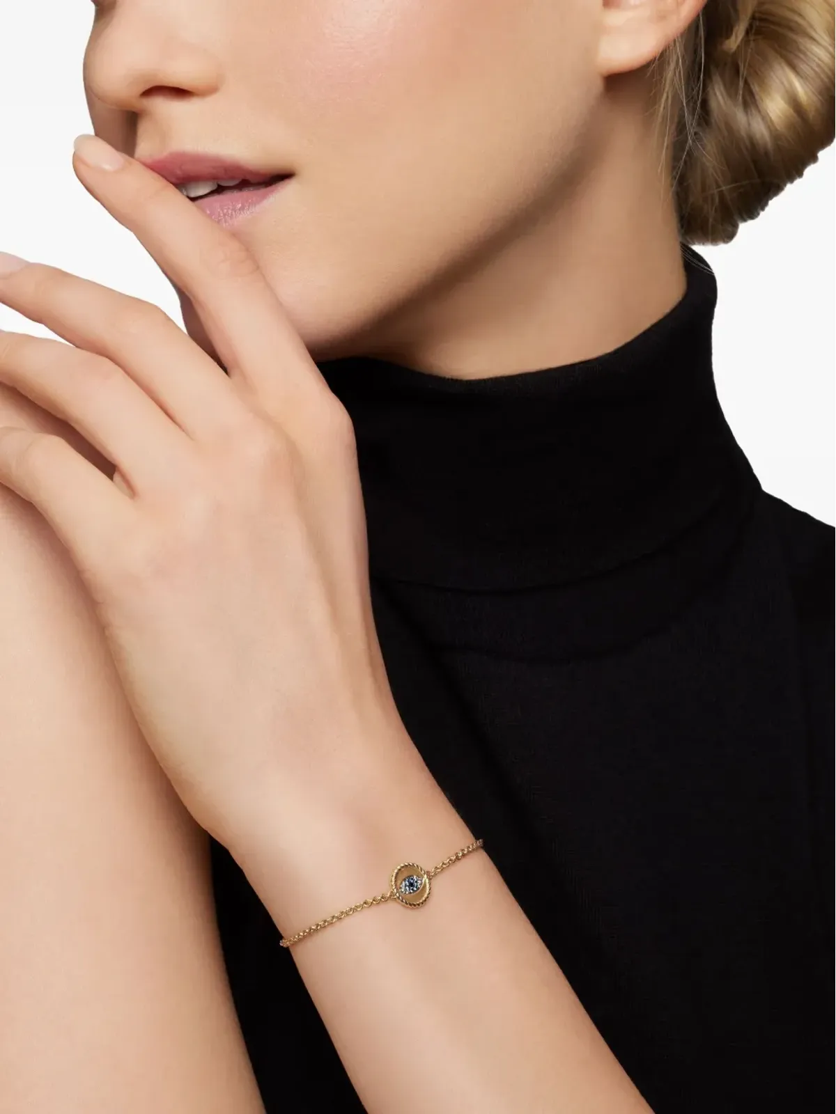 David Yurman Cable Collectibles Evil Eye パヴェ ブレスレット - 画像3
