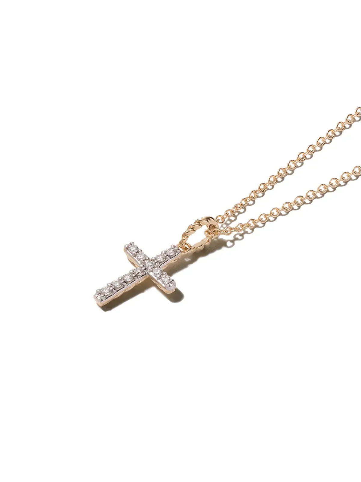 David Yurman Cable Collectibles クロス ダイヤモンド ネックレス - 画像3
