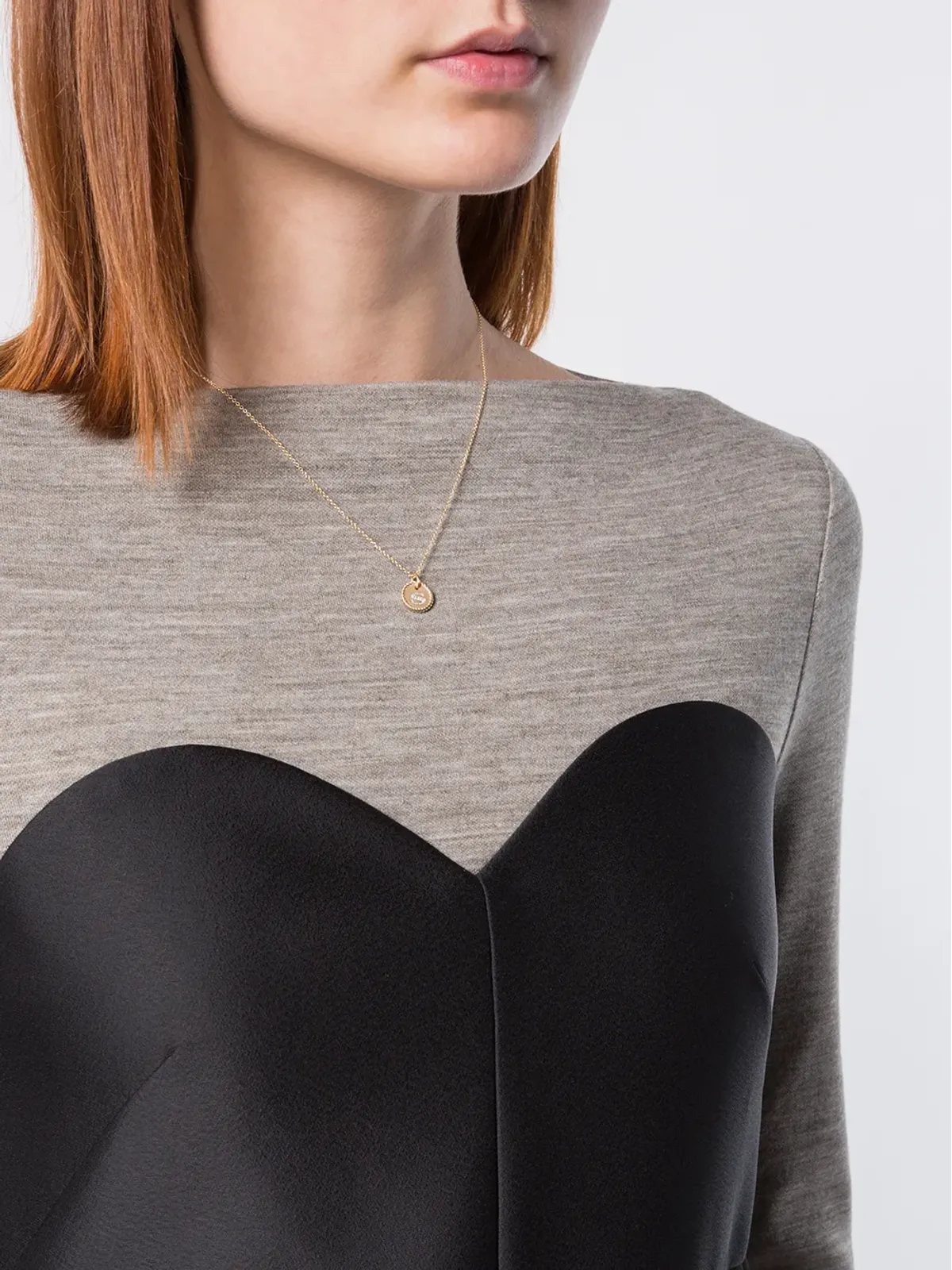 David Yurman 18K イエローゴールド Sイニシャルチャーム ダイヤモンド ネックレス - 画像2