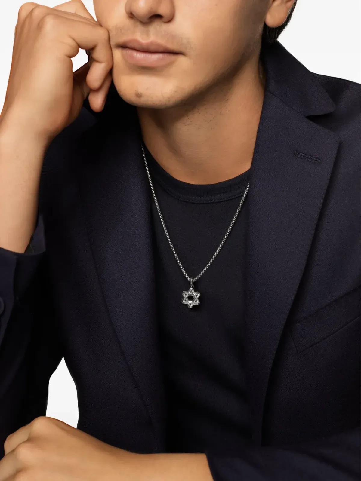 David Yurman ダビデの星 アミュレット - 画像2