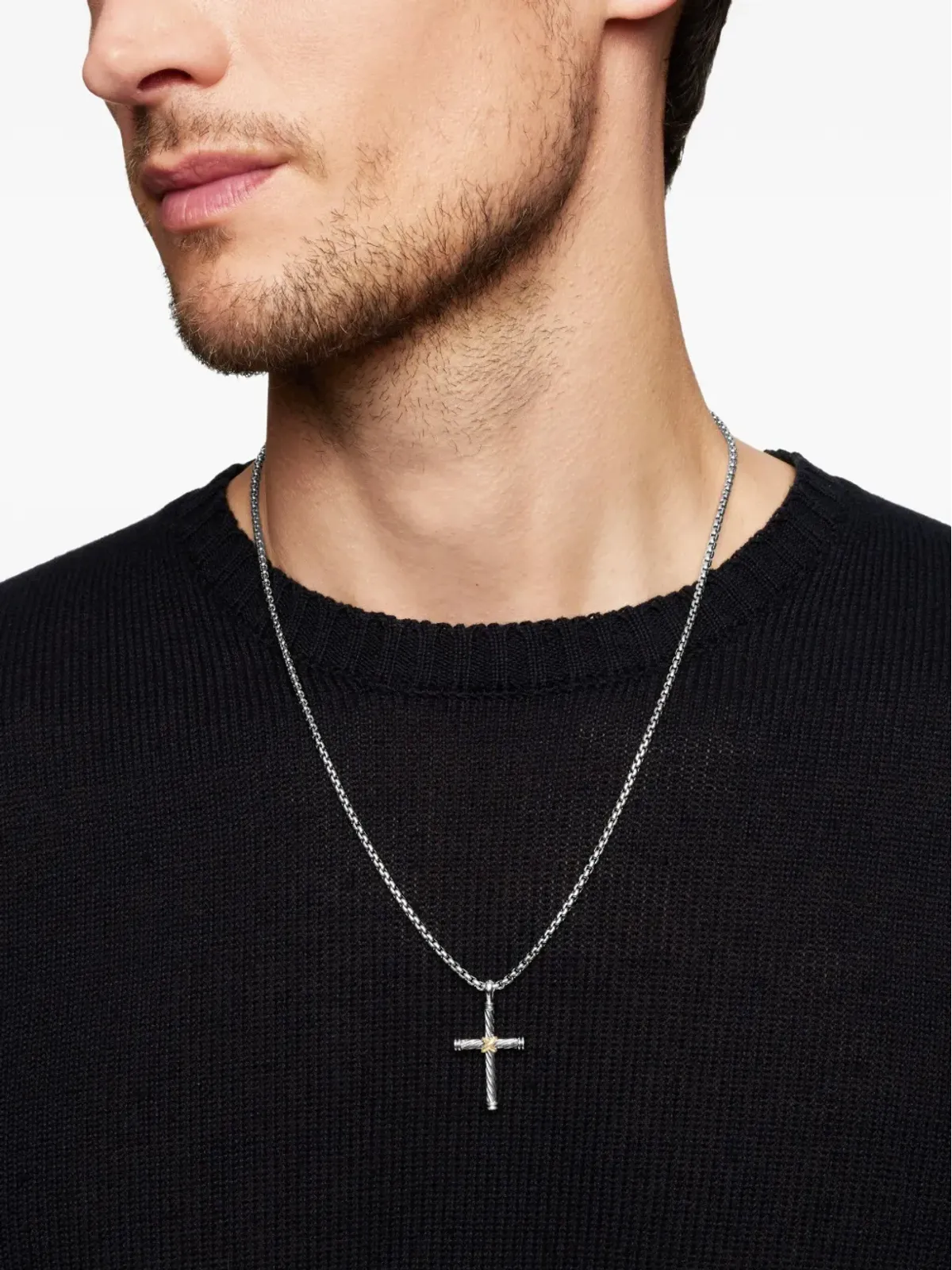David Yurman Cable Cross ペンダント - 画像3
