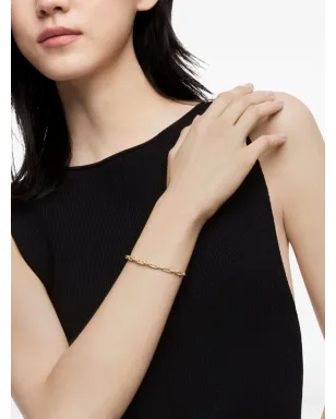 David Yurman 18kt イエローゴールド Stax チェーンリンク ダイヤモンド ブレスレット - サムネイル2