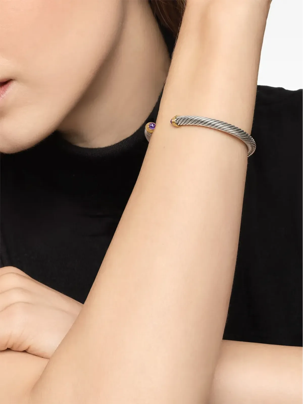 David Yurman クラシックケーブル ブレスレット - 画像3