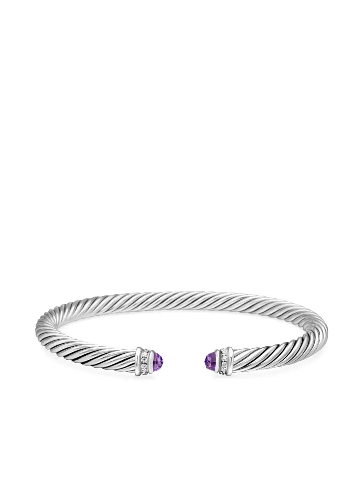 David Yurman クラシック ケーブル ダイヤモンド ブレスレット - 画像4