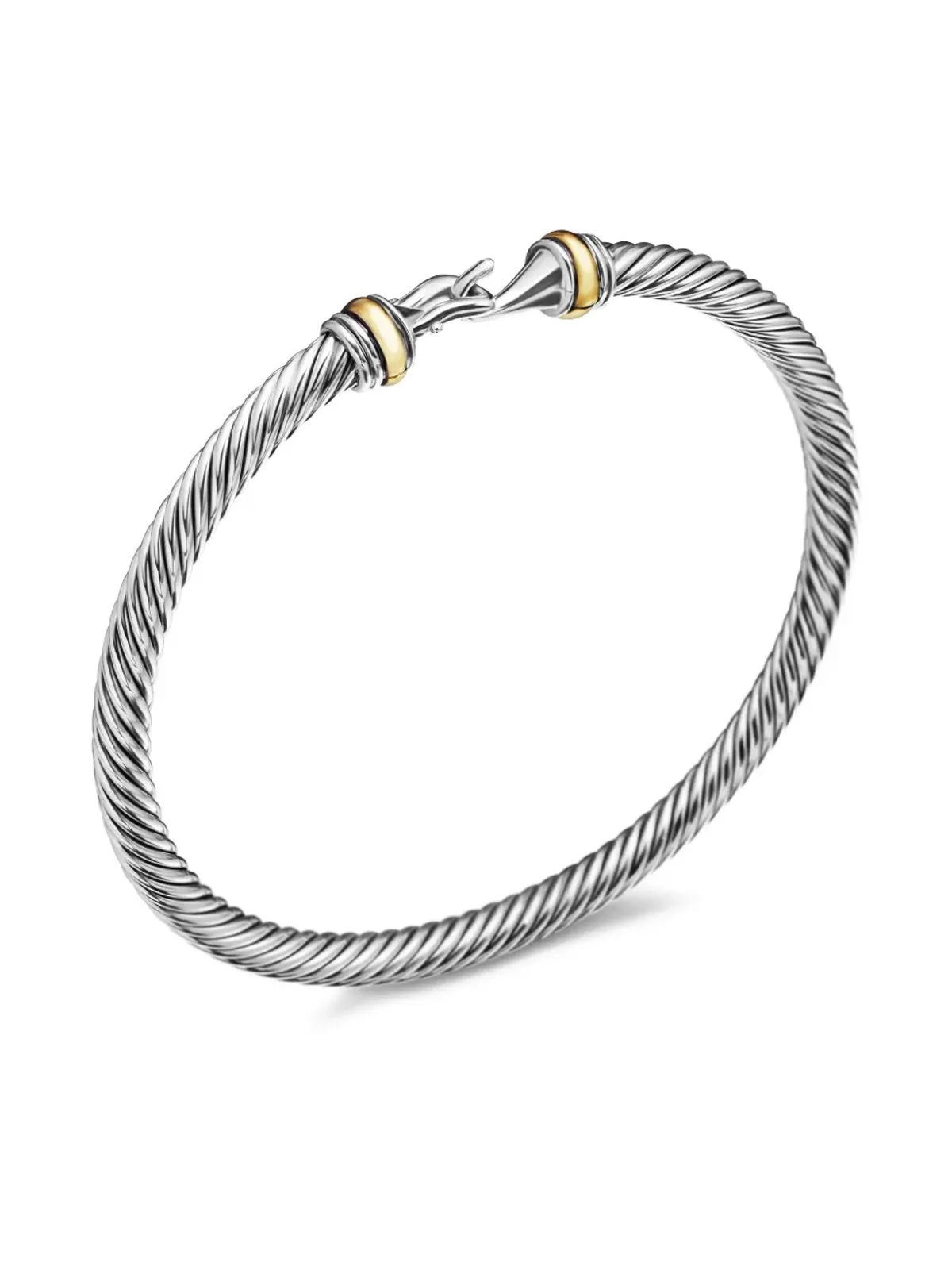 David Yurman バックルクラシックケーブル ブレスレット - 画像5