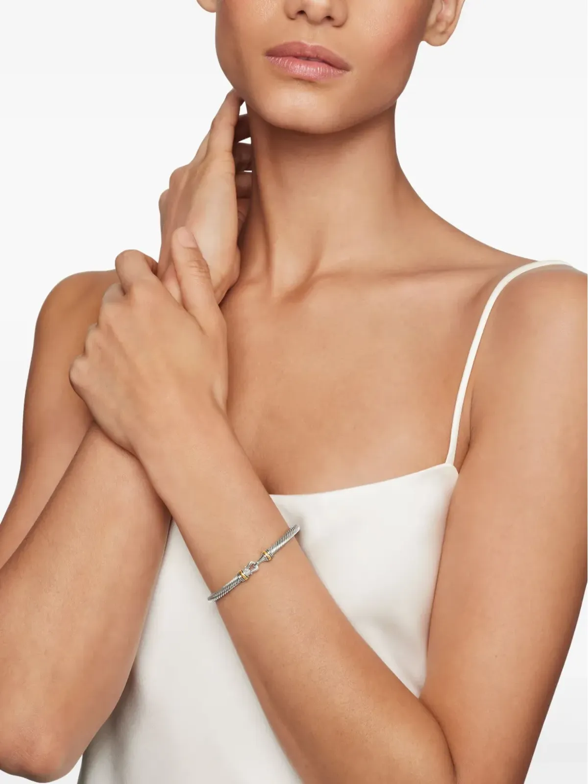 David Yurman バックルクラシックケーブル ブレスレット - 画像2