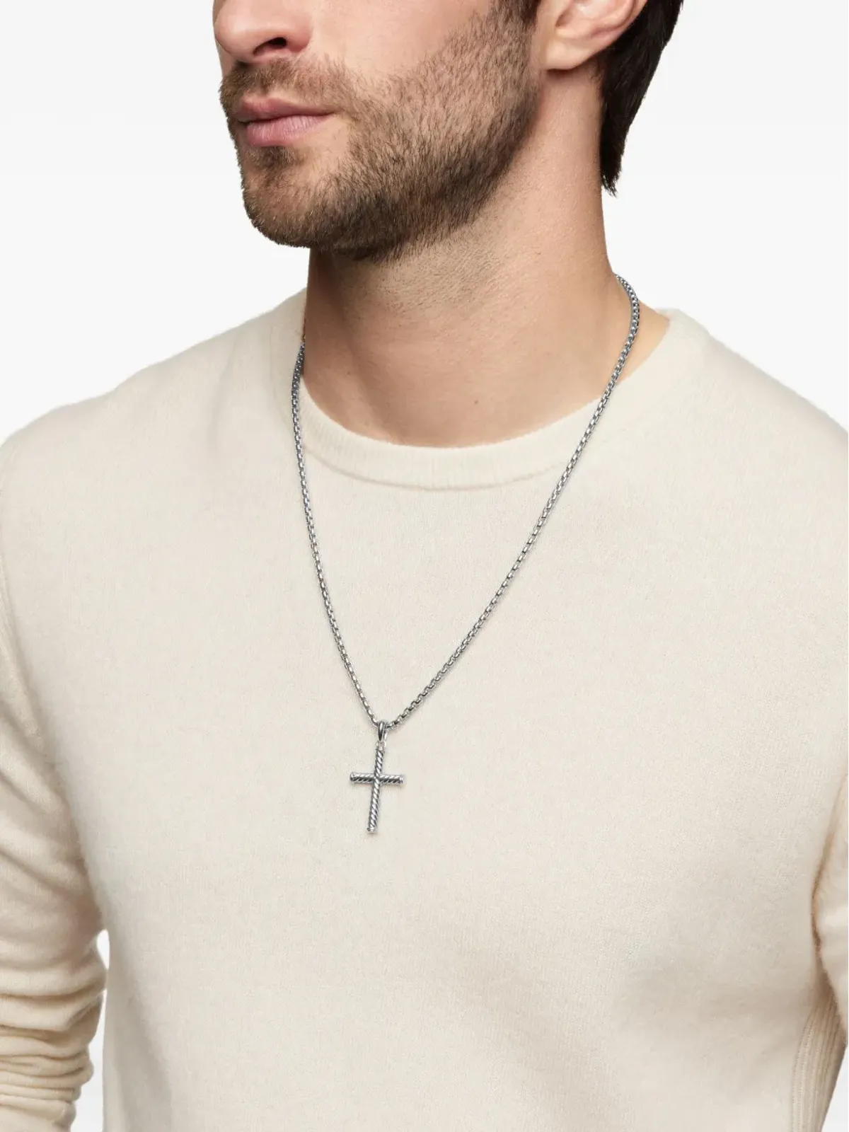 David Yurman Cable Cross ペンダント - 画像2